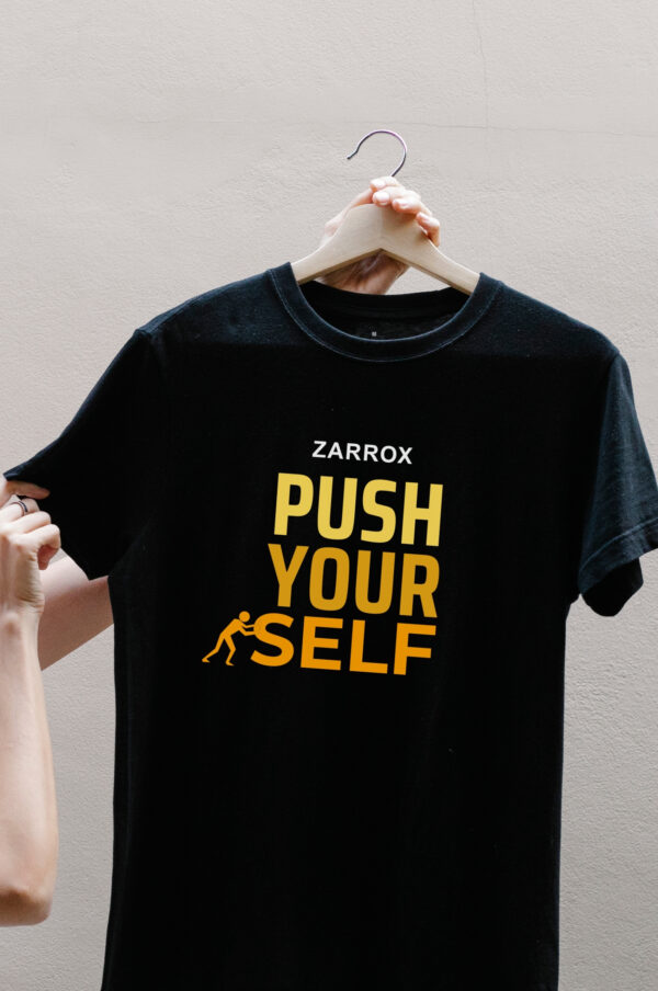 Black Streetwear Vibe Tee – Raw Style Meets Chill Fit - Image 3